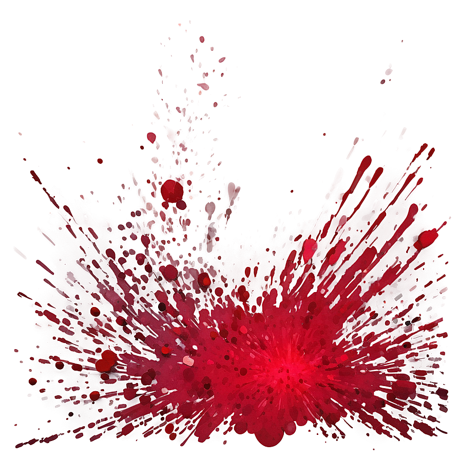 Festive Red Splatter Texture Png Siq PNG Image