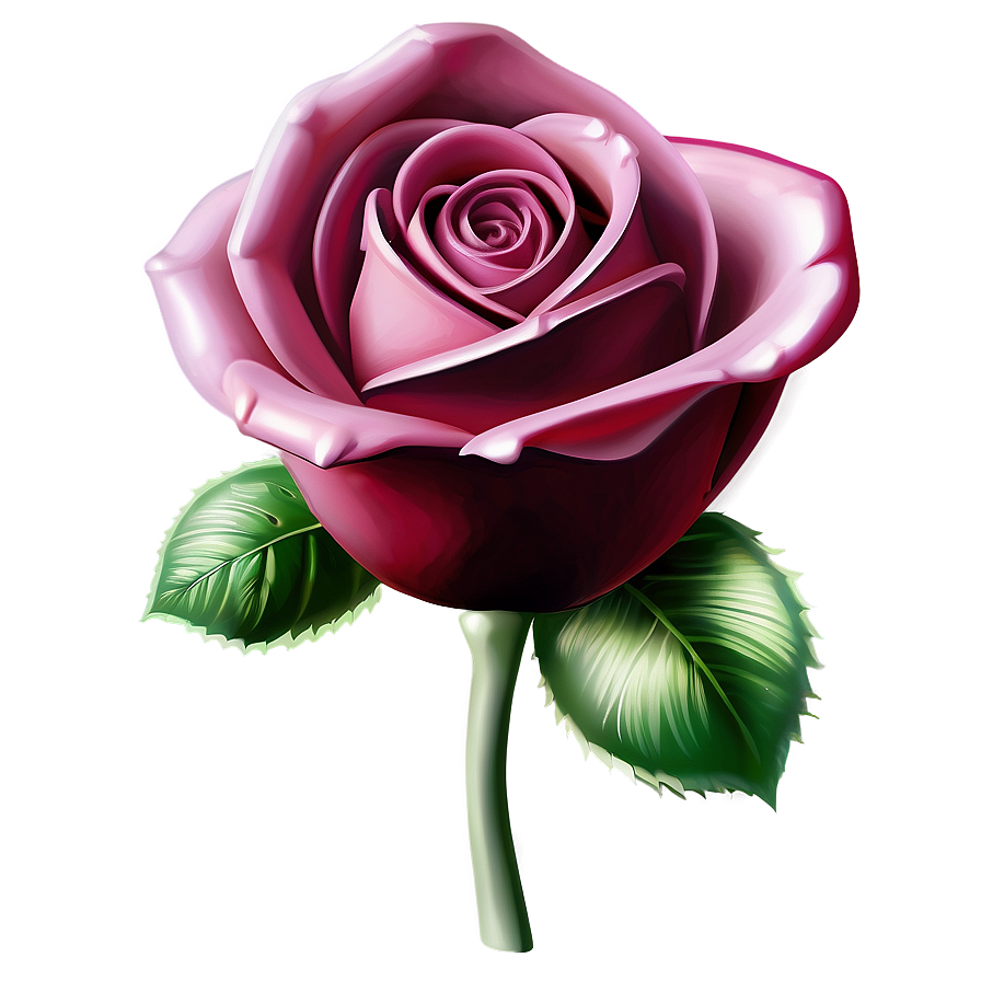 Festive Rose Clipart Png 06272024 PNG Image