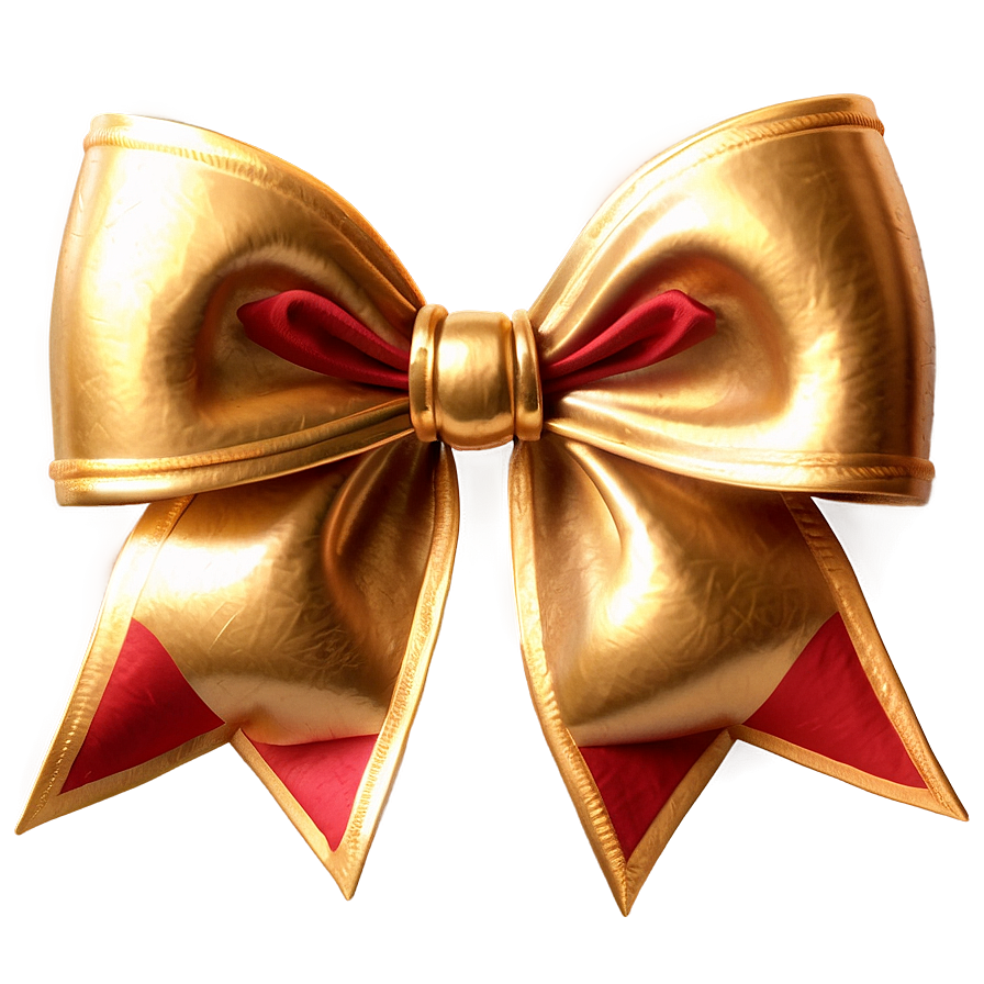 Festive Season Gold Bow Png Njy PNG Image