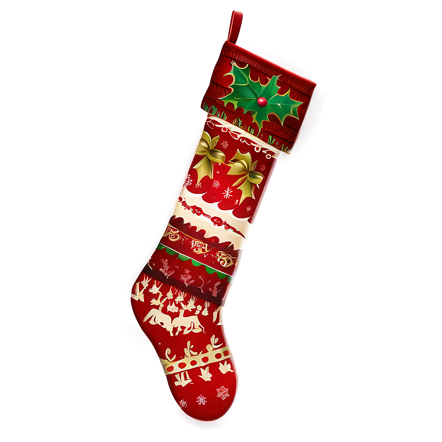 Festive Stocking Png 90 PNG Image