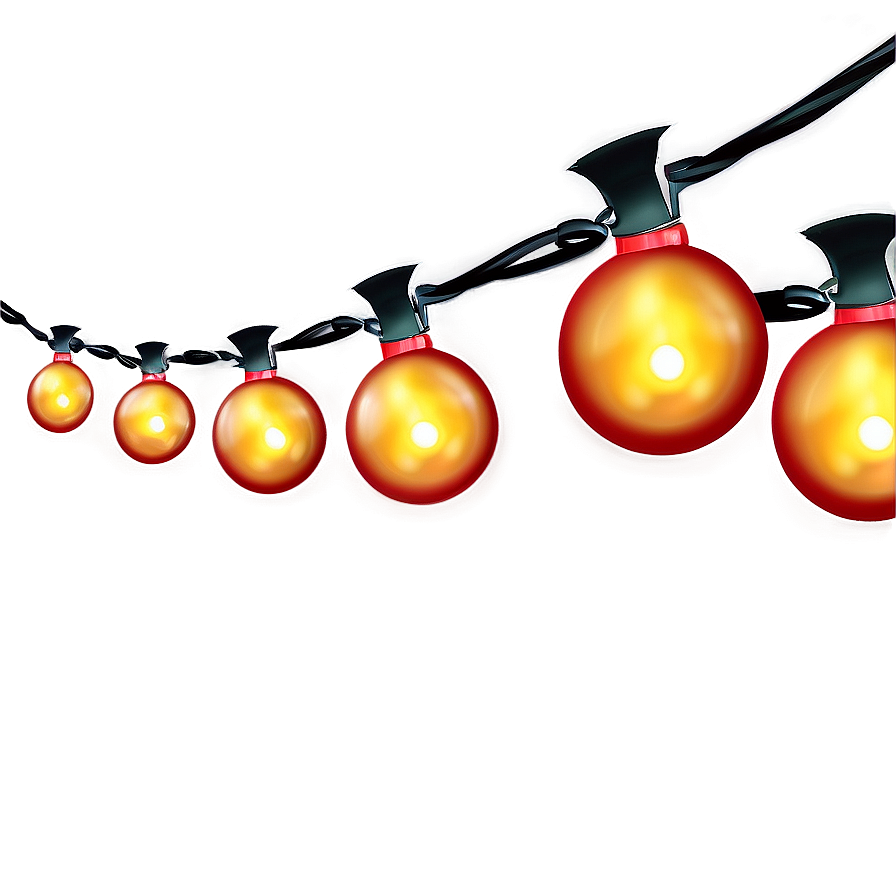 Festive String Lights Png Kgg95 PNG Image