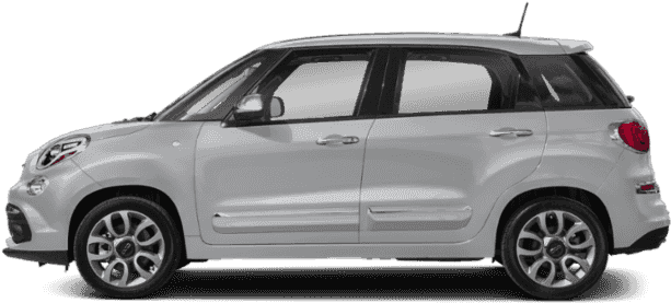 Fiat500 L Side View PNG Image