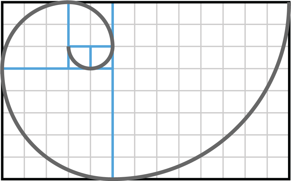 Fibonacci_ Spiral_ Overlay_ Grid PNG Image