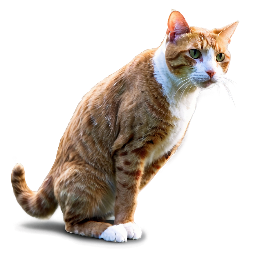 Fierce Cat Stance Png C PNG Image