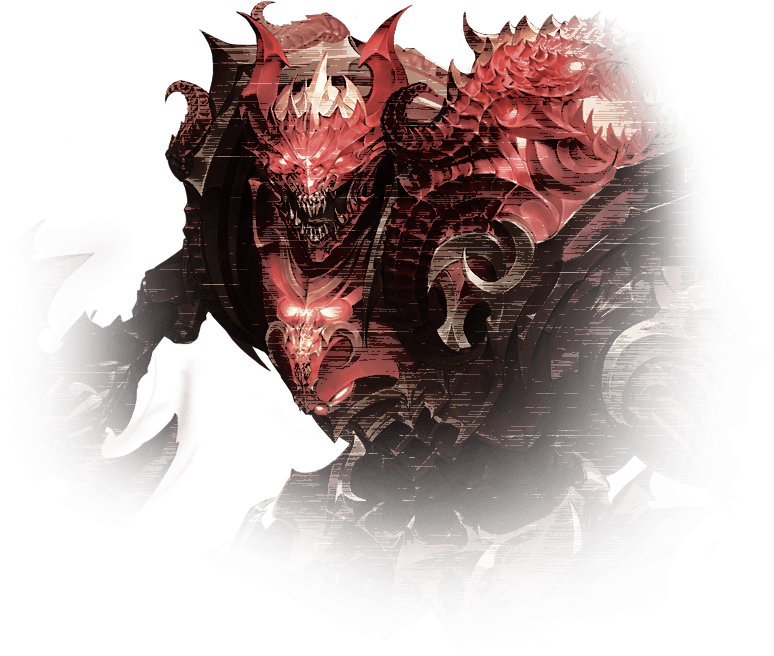 Fierce Demonic Entity Artwork PNG Image