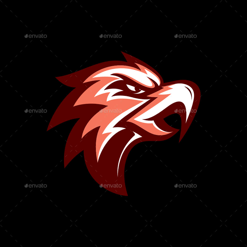 Fierce Eagle Logo Design PNG Image