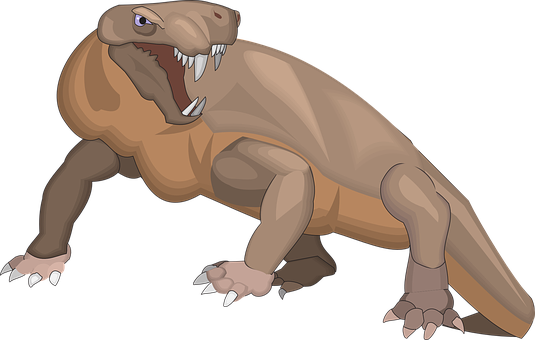 Fierce_ Tyrannosaurus_ Rex_ Illustration PNG Image