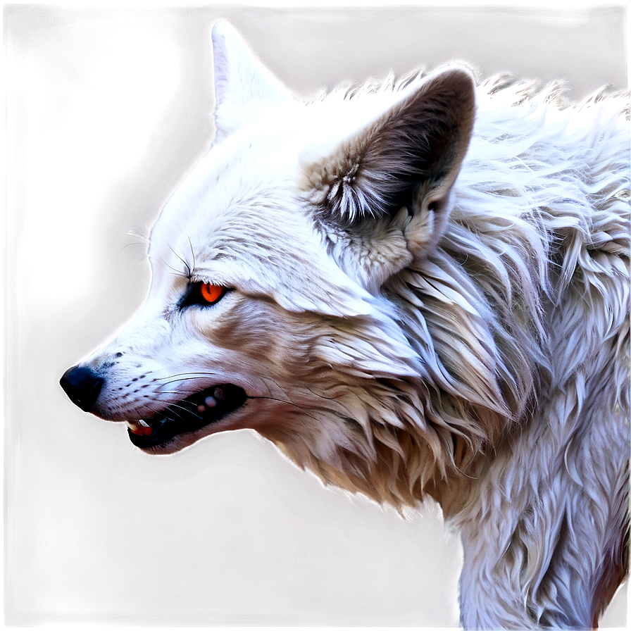 Fiery Alpha Wolf Concept Png 48 PNG Image