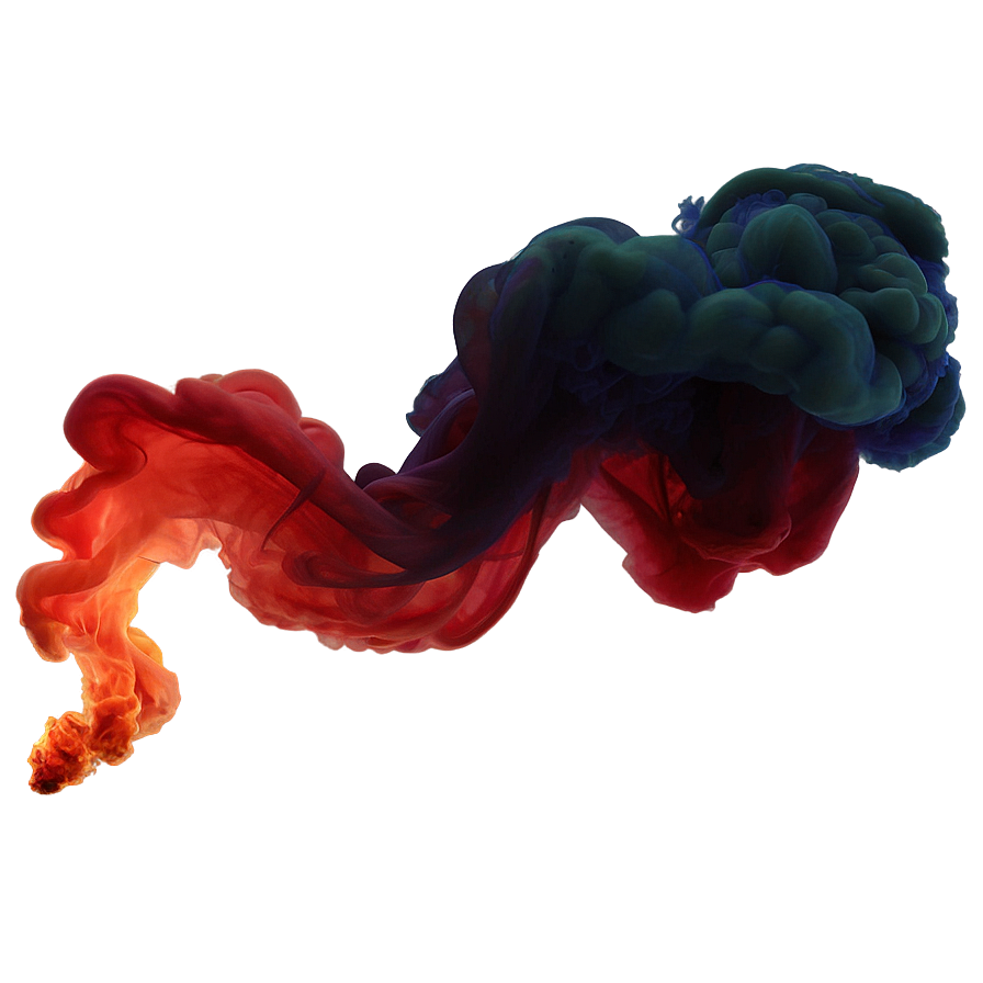 Fiery Color Smoke Stream Png 06122024 PNG Image