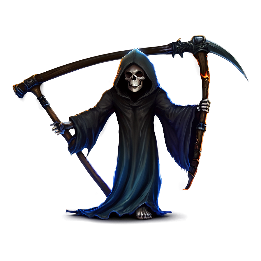 Fiery Grim Reaper Png 13 PNG Image