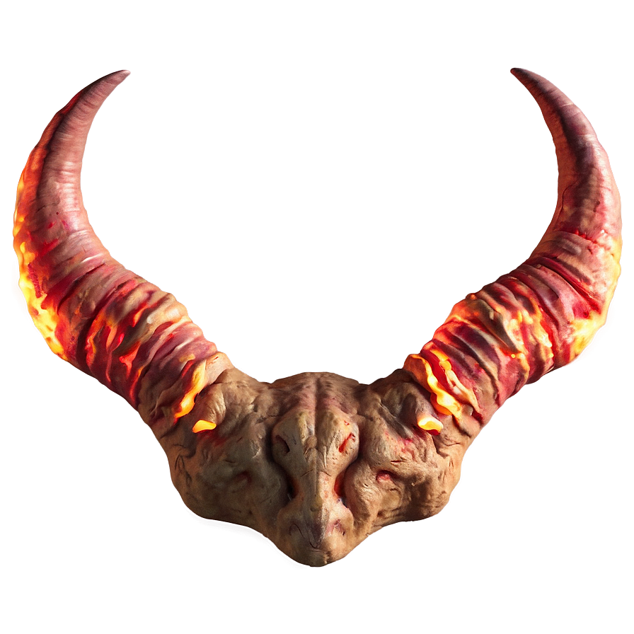 Fiery Hell Horns Png 05242024 PNG Image