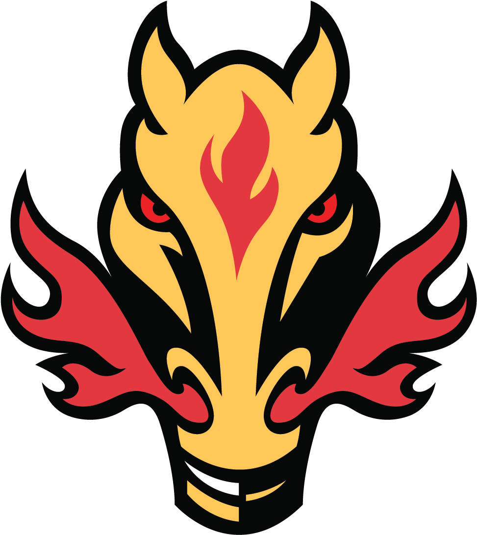 Fiery Horse Logo Design PNG Image