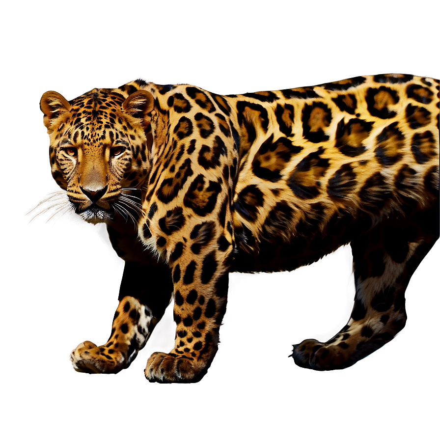 Fiery Leopard Essence Png 58 PNG Image