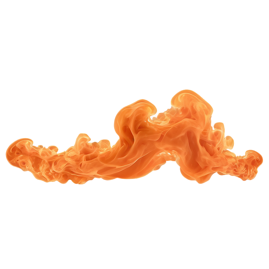 Fiery Orange Smoke Texture Png Jlv91 PNG Image