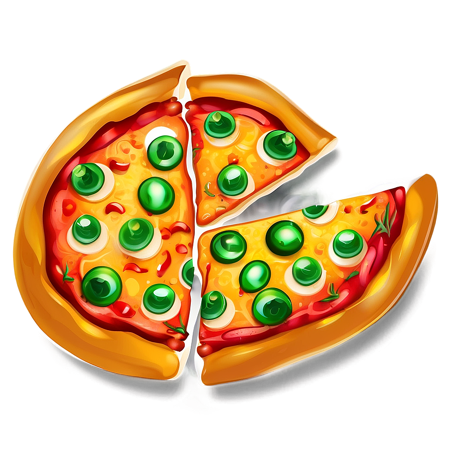 Fiery Pizza Vector Design Png 06262024 PNG Image