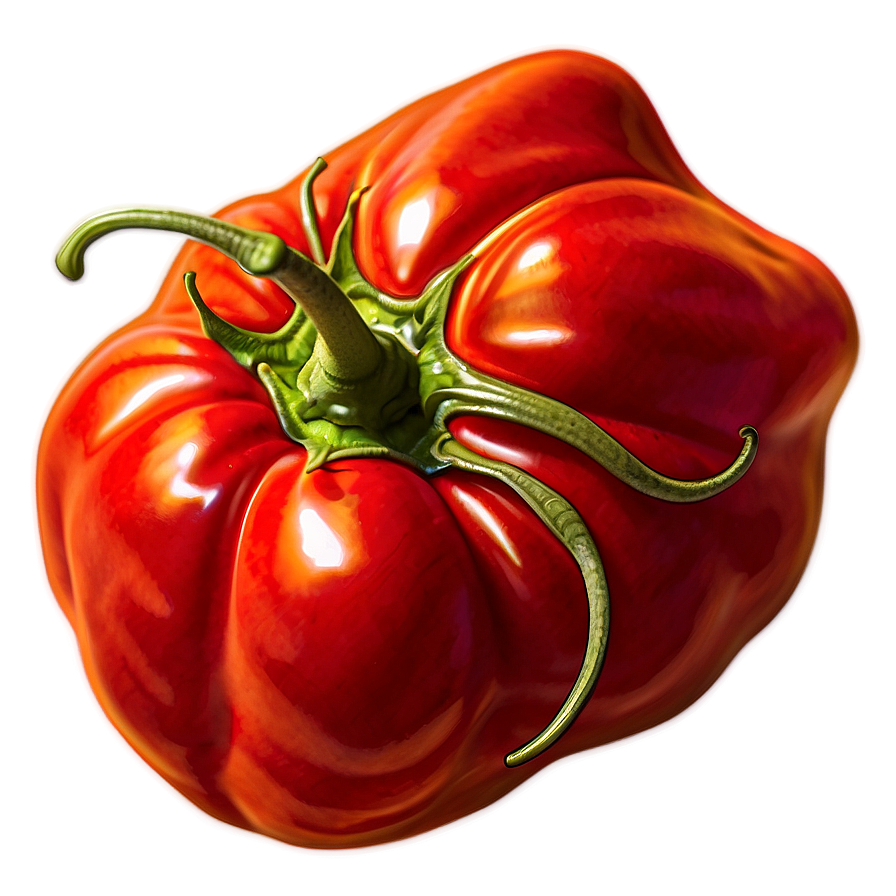 Fiery Red Habanero Png Poe98 PNG Image