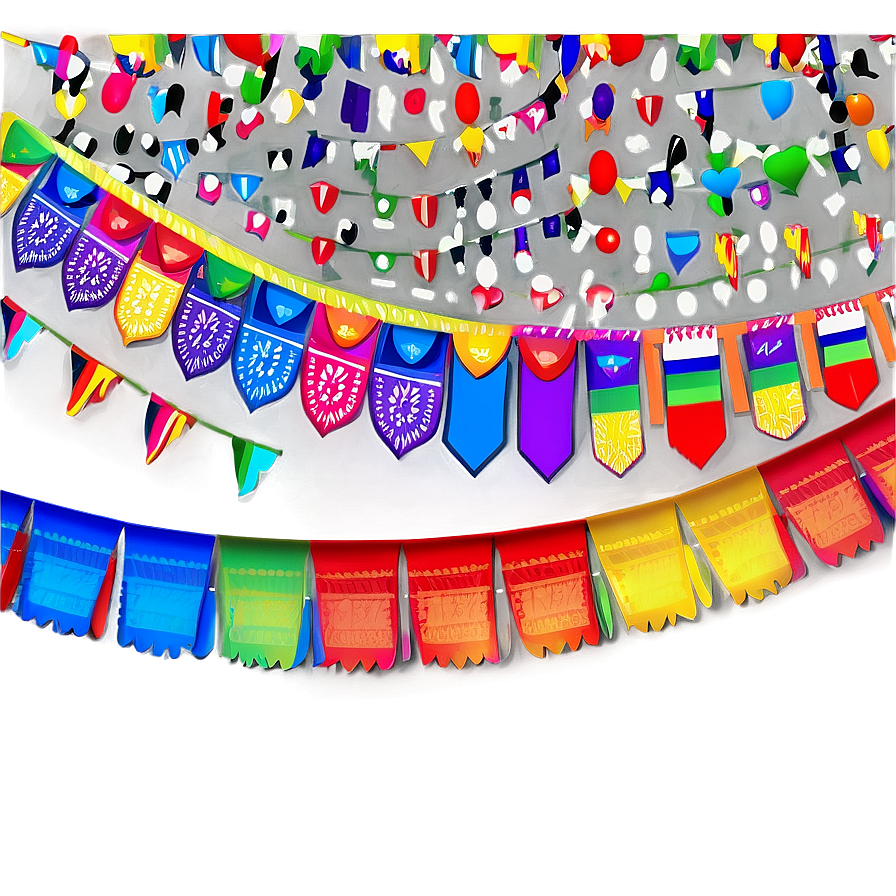 Fiesta Bunting Banner Png Lfp77 PNG Image