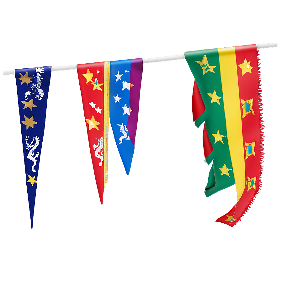 Fiesta Flag Banner Png Cuj PNG Image