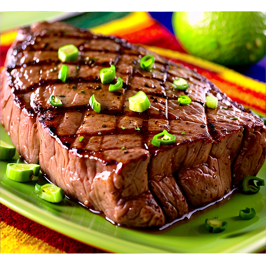 Fiesta Lime Steak Png Mbr PNG Image