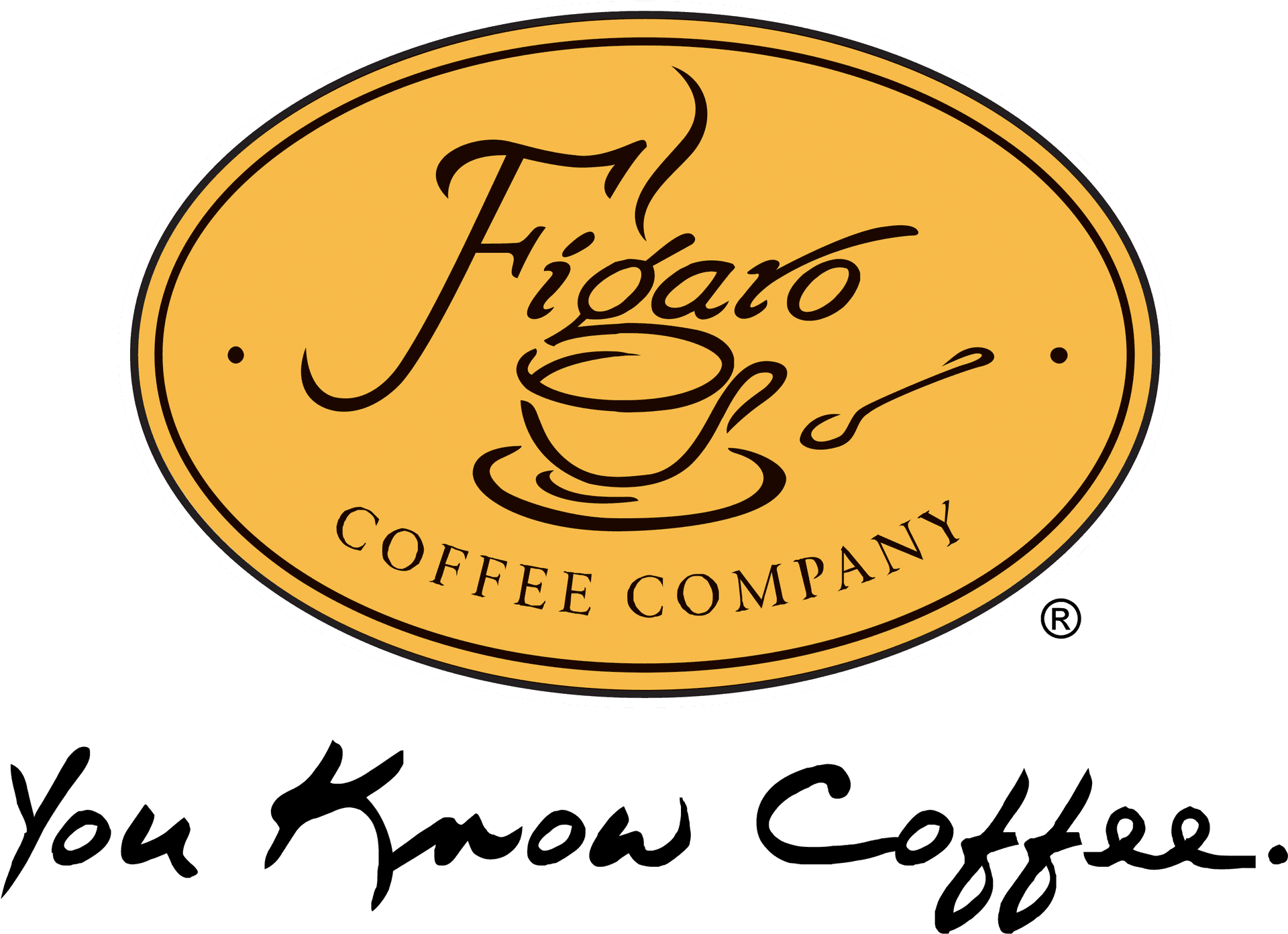 Figaro Coffee Company Logo PNG Image