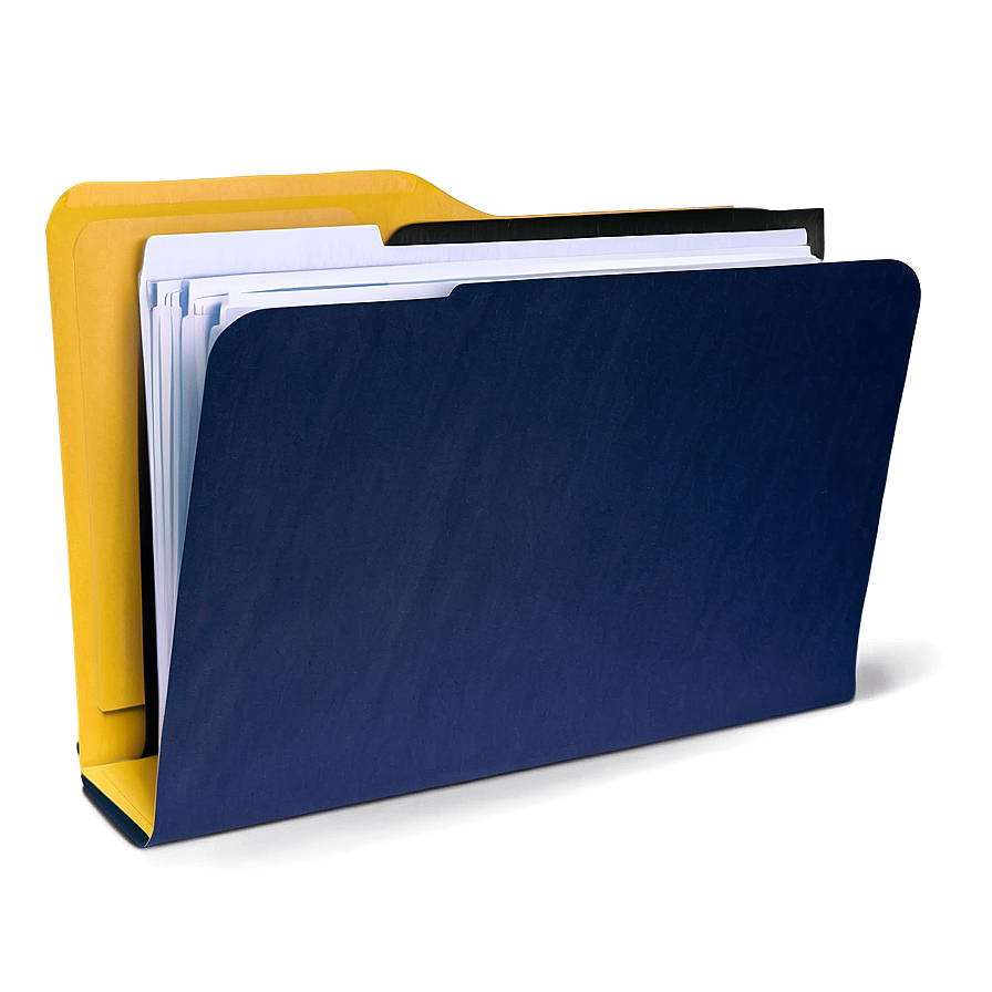 File Folder For Presentation Png 06132024 PNG Image