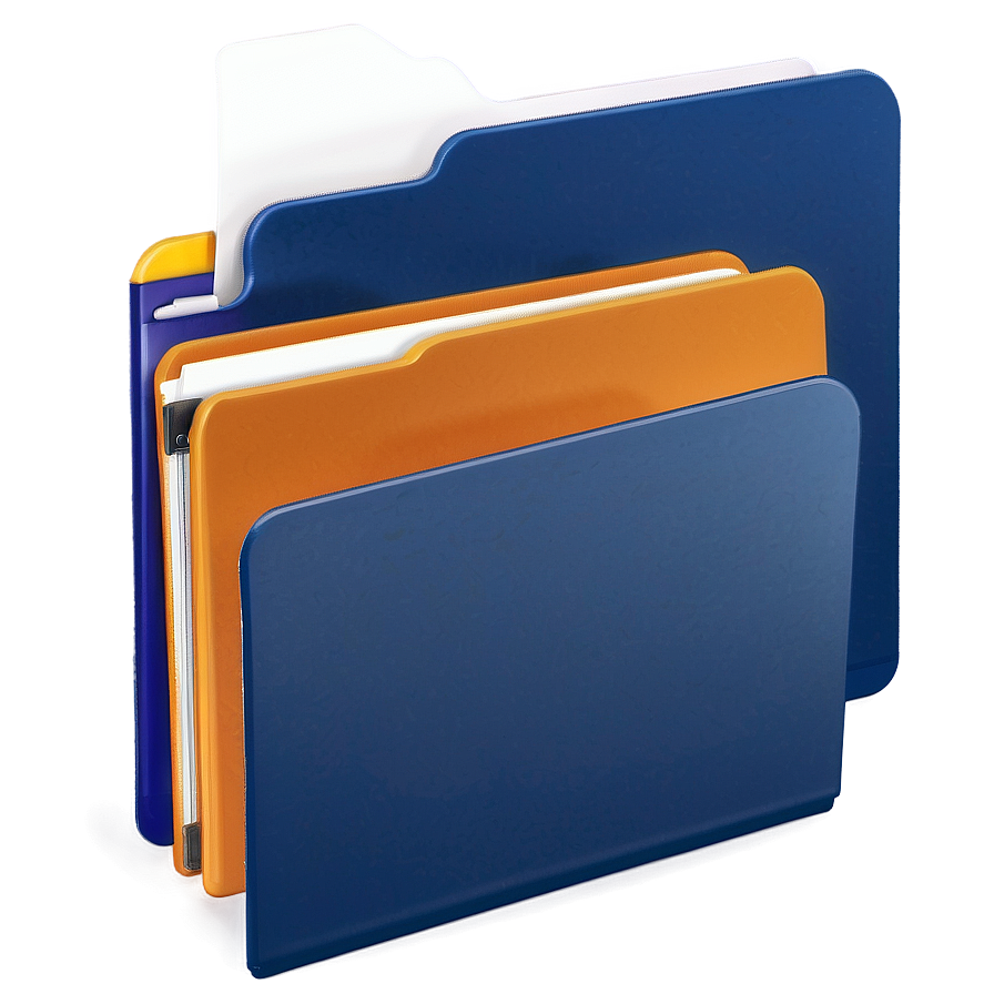 File Folder For Presentation Png 06132024 PNG Image