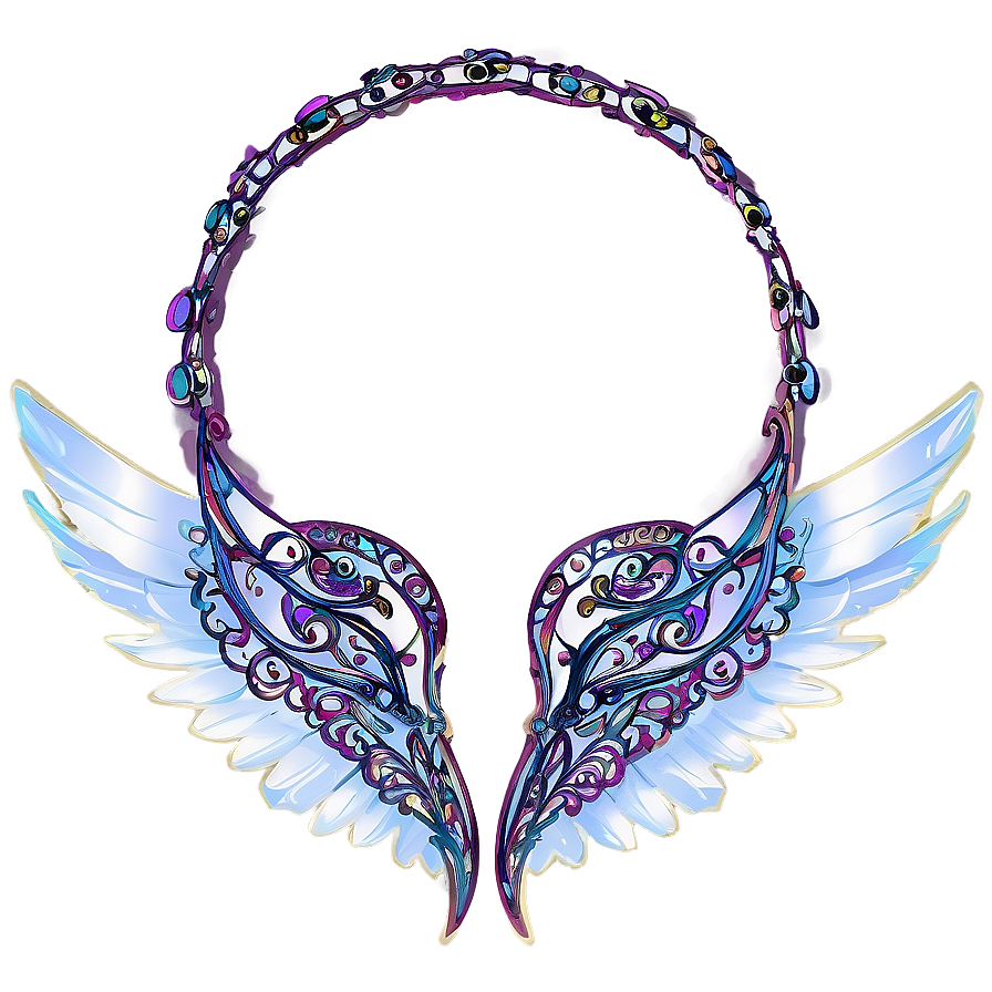 Filigree Angel Wings Png Fgn PNG Image