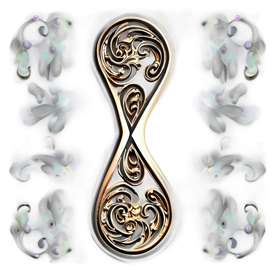 Filigree Swirl Accent Png Ccx PNG Image