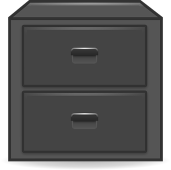 Filing Cabinet Icon PNG Image