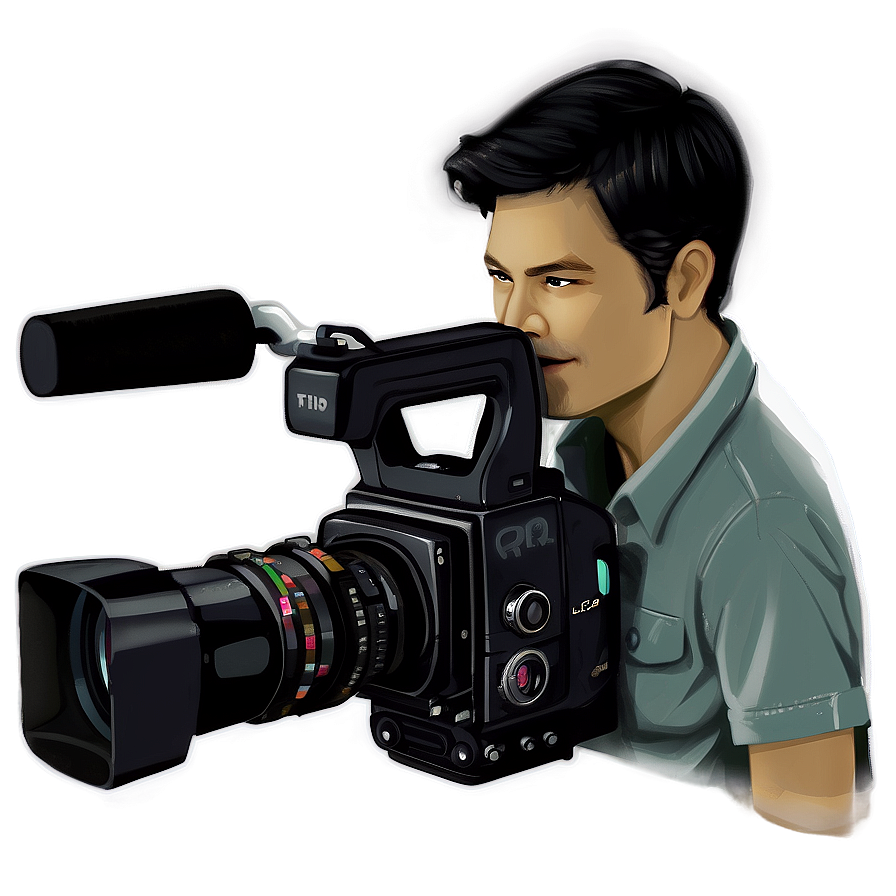 Film Camera Shoot Png Sqr PNG Image