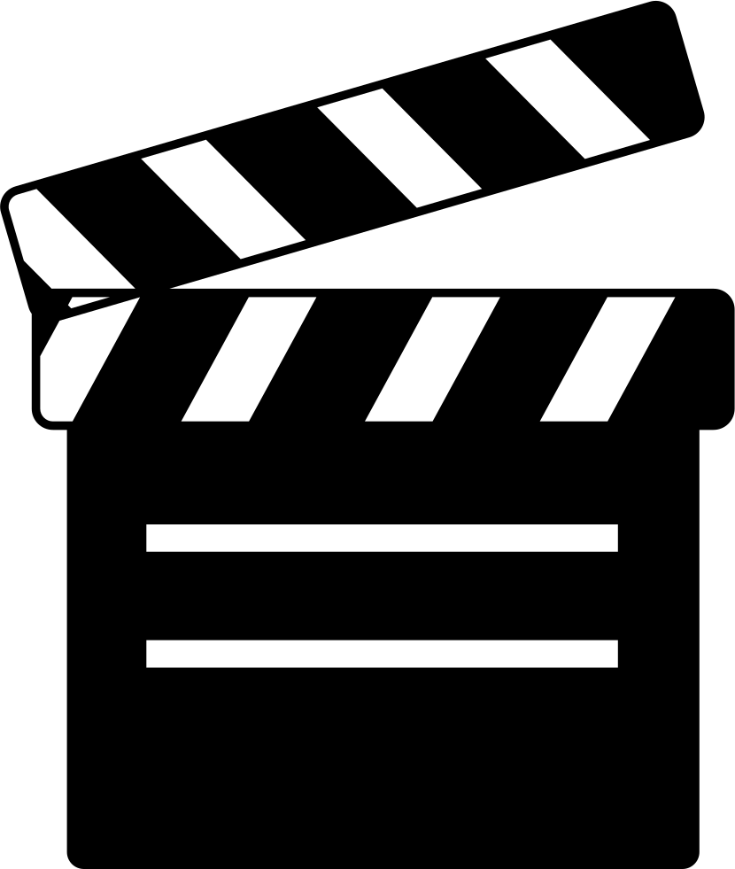 Film Clapperboard Icon PNG Image