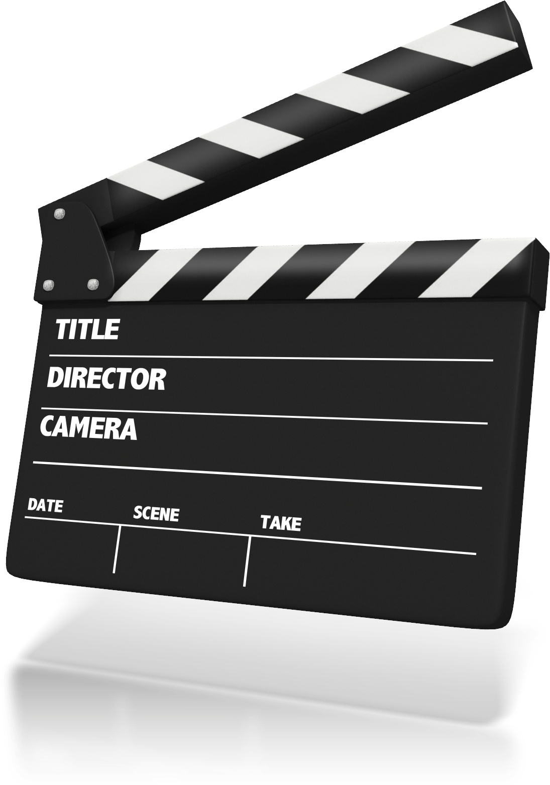 Film Production Clapperboard PNG Image