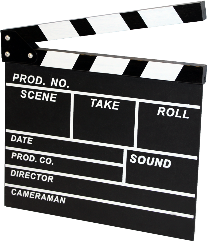 Film Production Clapperboard.png PNG Image