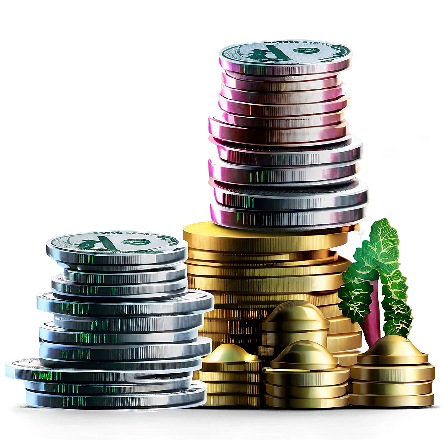 Financial Wealth Stack Png 13 PNG Image