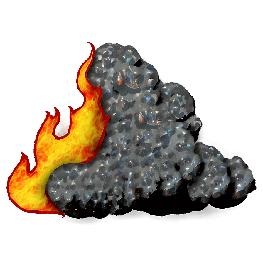 Fire And Smoke Png A PNG Image