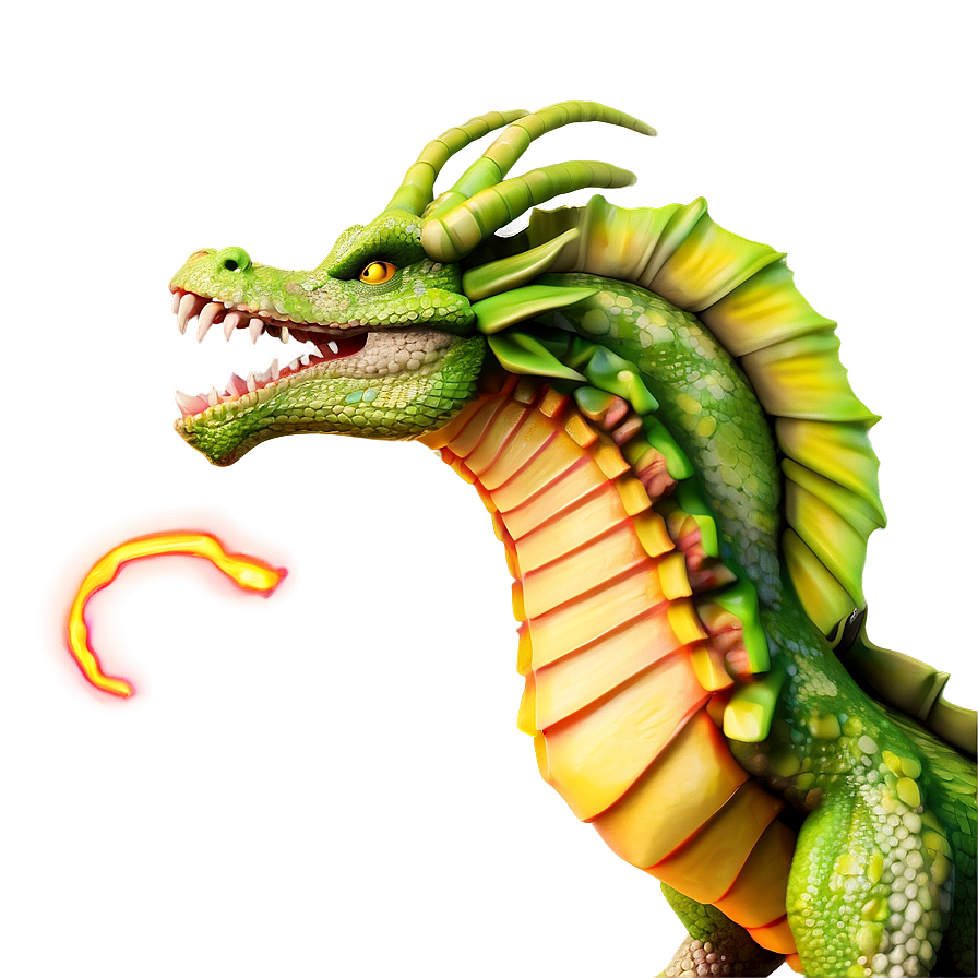 Fire-breathing Dragon Png Hwu19 PNG Image