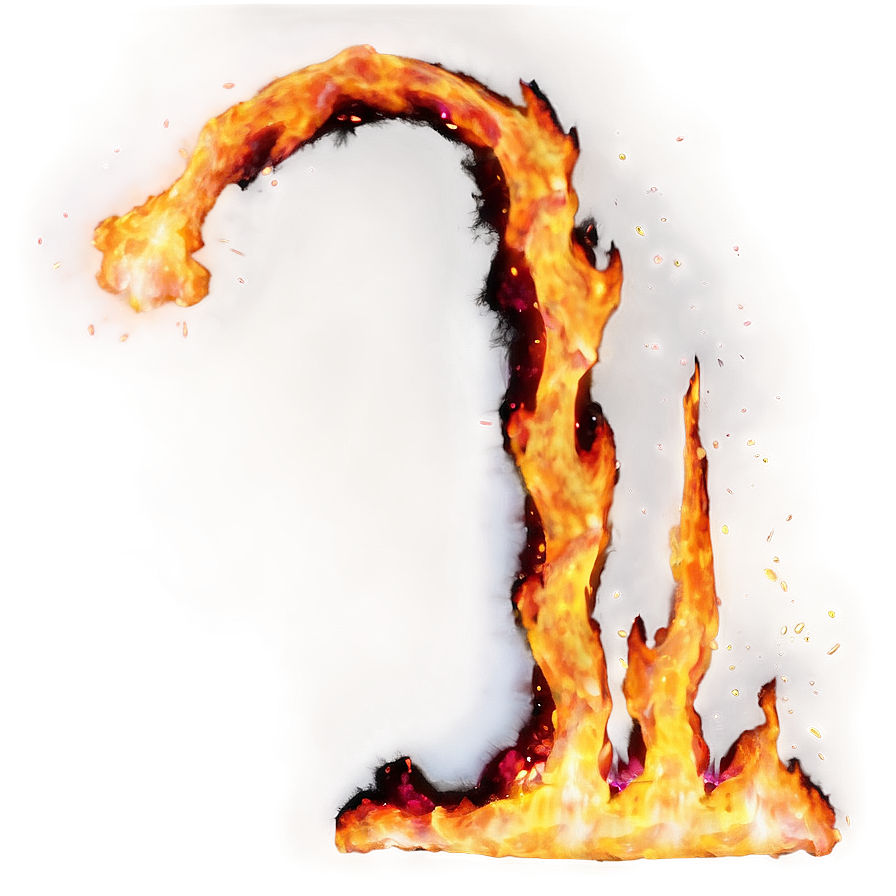 Fire Effect A PNG Image