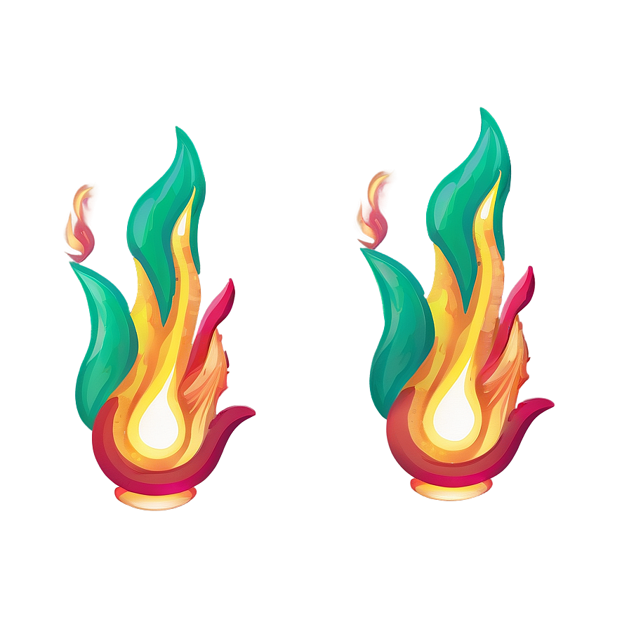 Fire Emoji A PNG Image