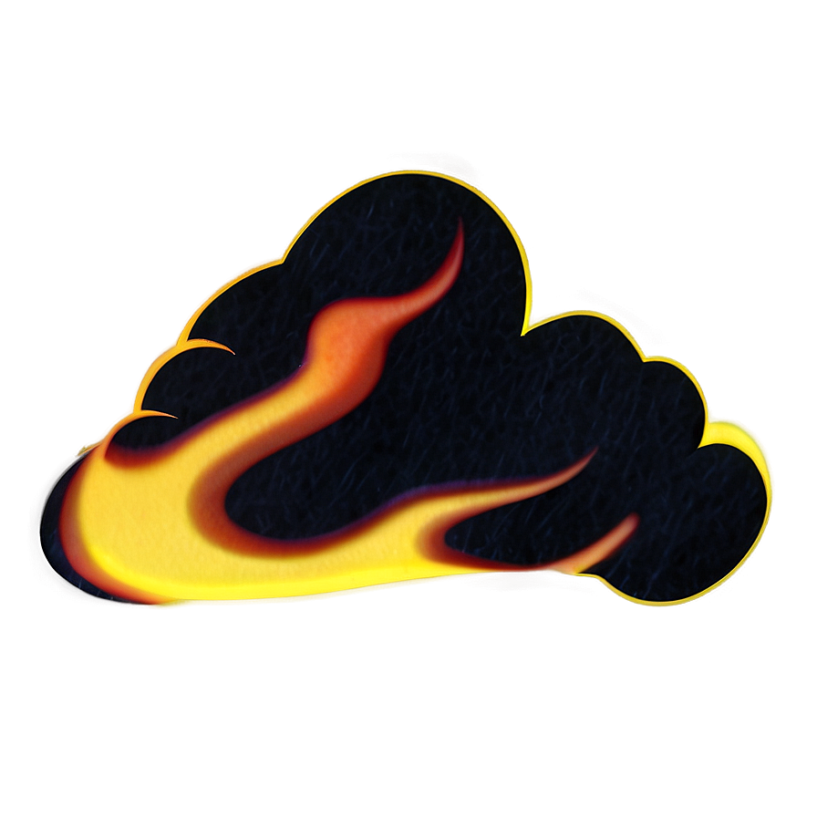 Fire Emoji B PNG Image