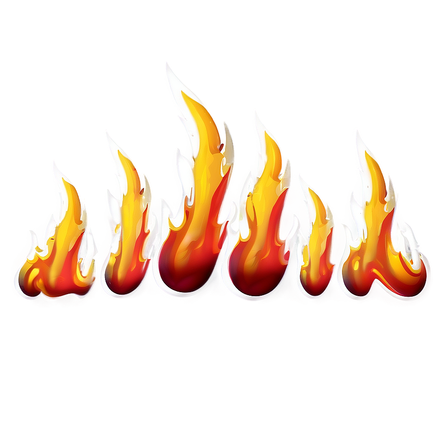 Fire Emoji C PNG Image