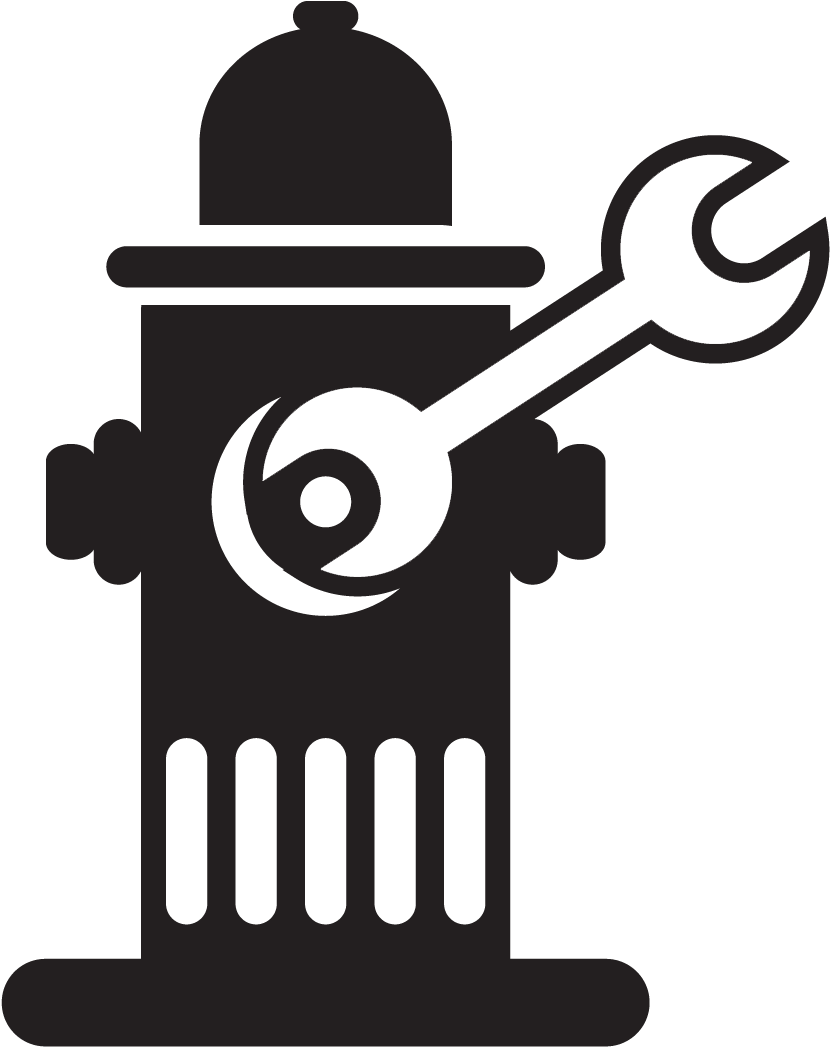 Fire Hydrant Wrench Icon PNG Image