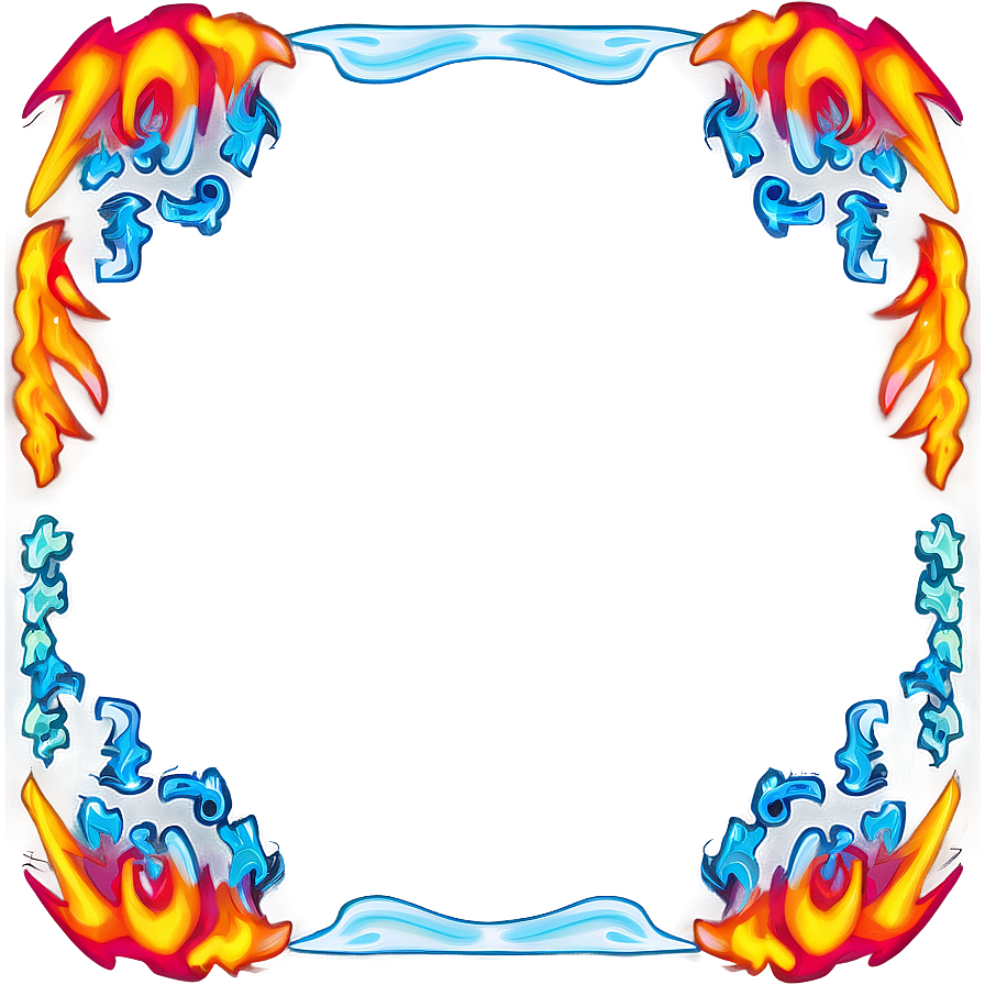 Fire Lash Border Png Woh PNG Image