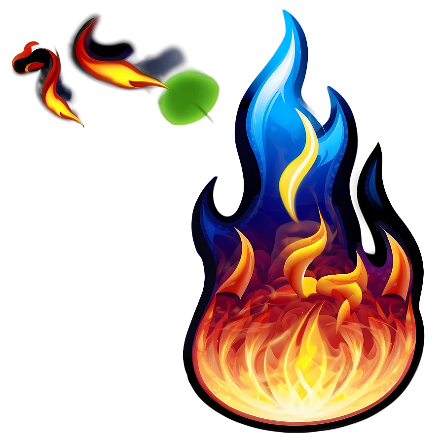 Fire Shape Png Pjm4 PNG Image