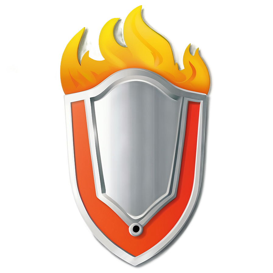 Fire Shield Vector Png 06262024 PNG Image