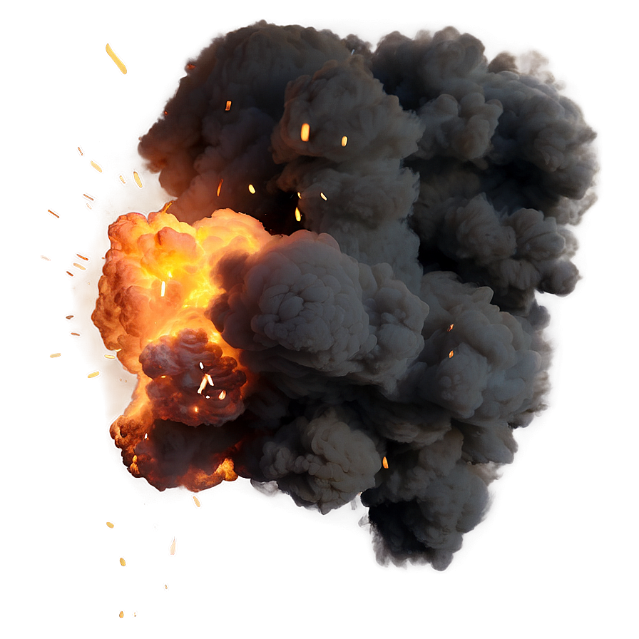 Fire Smoke Blast Png Vke PNG Image