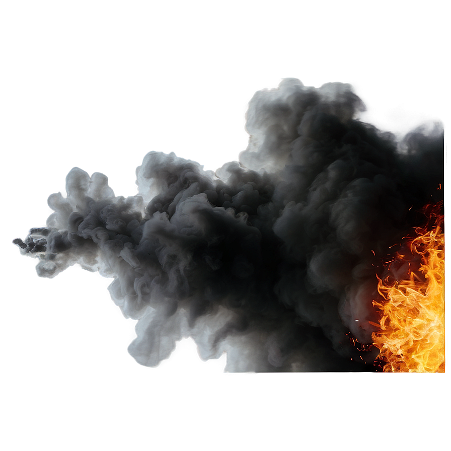 Fire Smoke Burst Png Qqc PNG Image