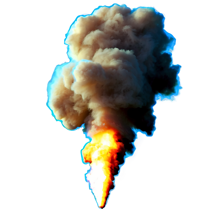 Fire Smoke Eruption Png 30 PNG Image