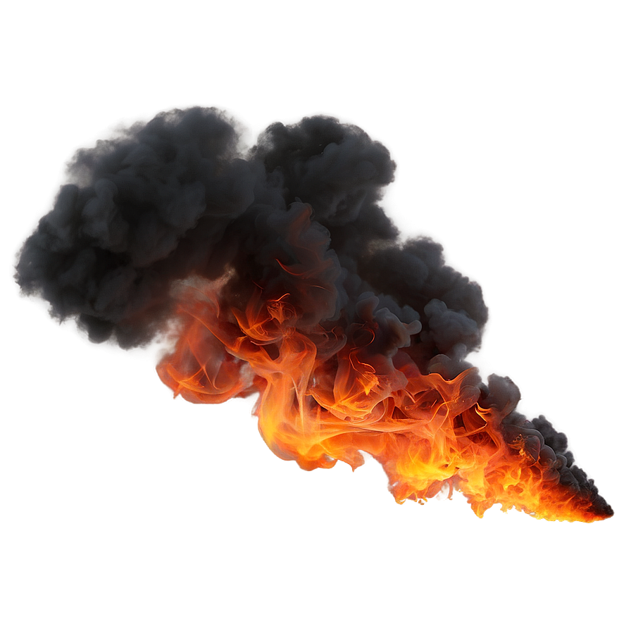 Fire Smoke Flow Png Ekv PNG Image