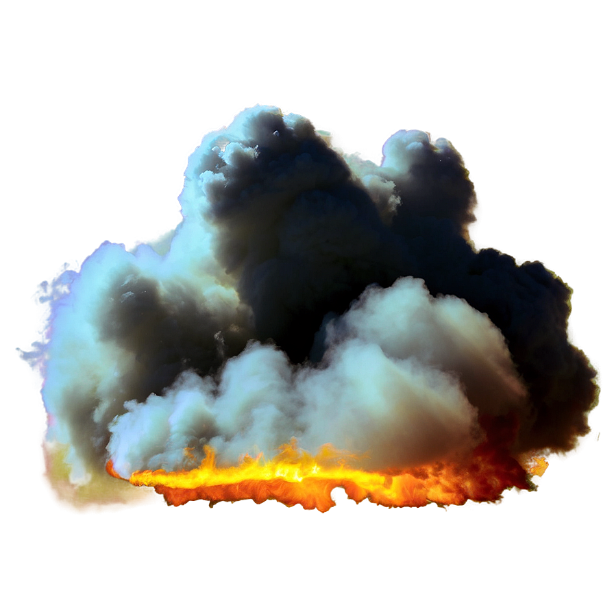 Fire Smoke Storm Png Eye PNG Image