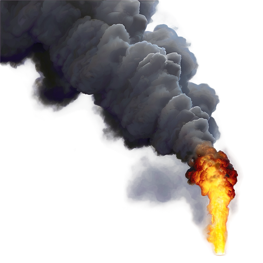 Fire Smoke Surge Png Sej PNG Image